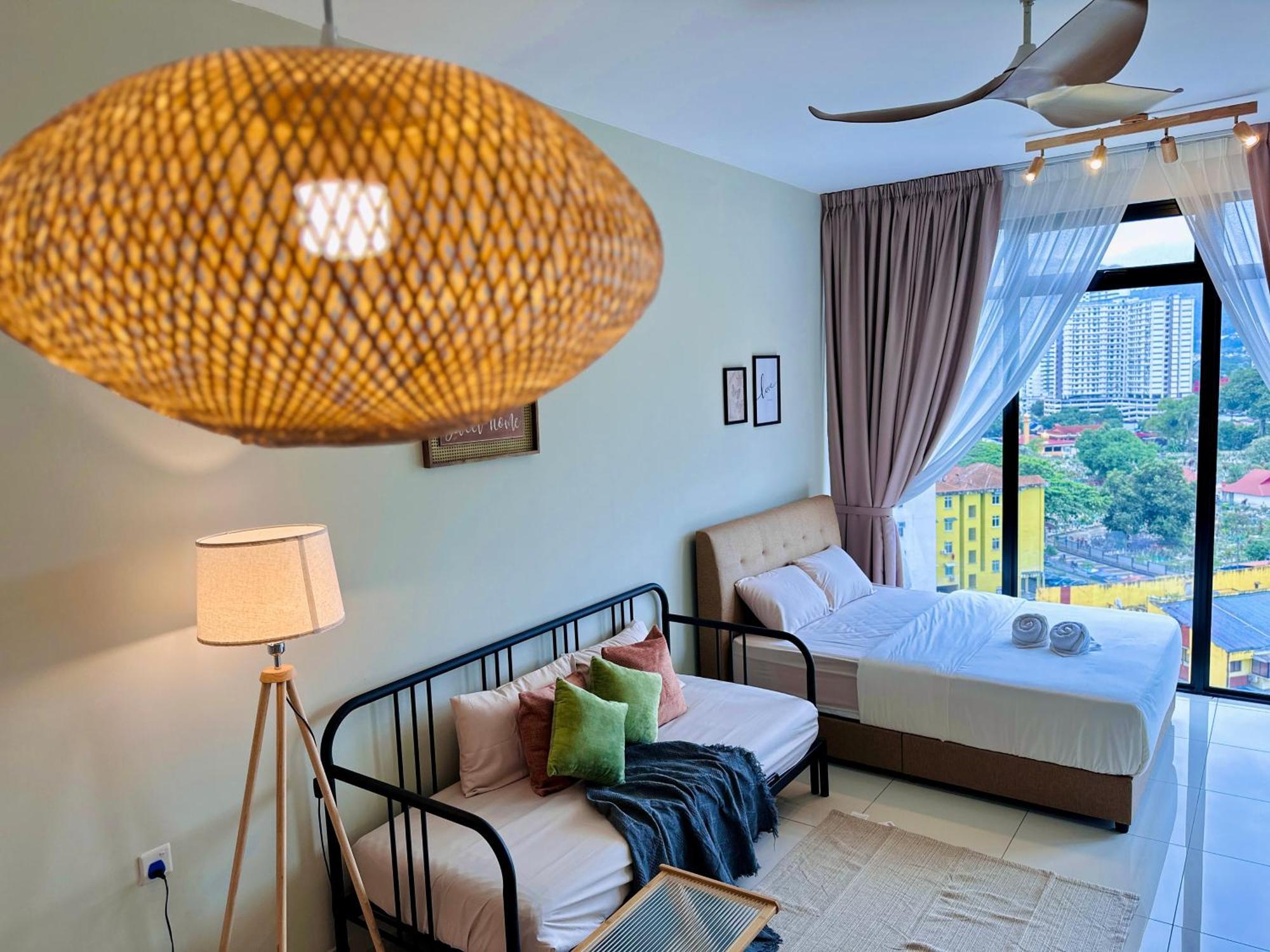 Pangsapuri New Modern View 2br For 10pax 无敌美景两房民宿 Beacon Executive